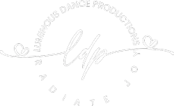 White Circle logo for Luminous Dance Productions