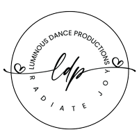 Luminous Dance Productions circle white background logo