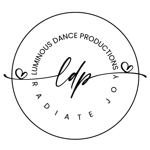 Luminous Dance Productions circle white background logo
